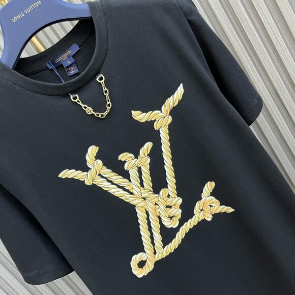 louis vuitton black t-shirt - Picture 2 of 2